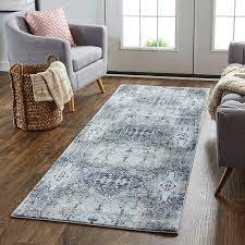feizy gaspar 3833f blue gray rug