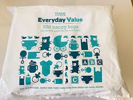 300 Disposable Nappy Bags Tesco