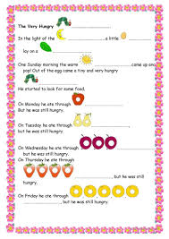 the very hungry caterpillar english