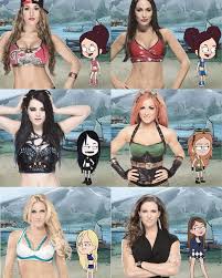 Image result for wwe superstar male and female