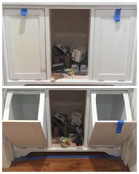 building a tilt out storage cabinet