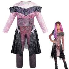 Details About Evil Audrey Halloween Costume For Kids Adult Descendants 3 3d Jumpsuit Bodysuit