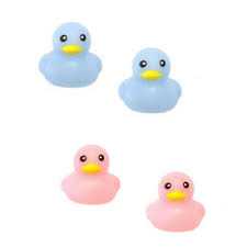 10 pc 2 rubber duck baby shower game