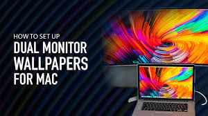 how to set up dual monitor wallpapers