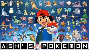 all of ash s pokémon updated 2018