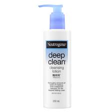 neutrogena deep clean cleansing