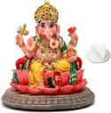 Amazon.com: Polystone Hindu God Ganesha Statue - 7.8" H Lord ...