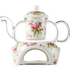 china borosilicate glass tea pot
