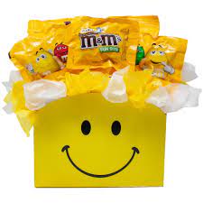 peanut m m s candy bouquet gift box