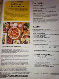 menu at california pizza kitchen at