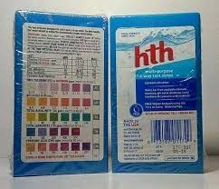 Hth 6way Test Kit Multi Purpose 6 Way Test Strips Contains