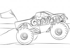 Each official monster jam truck includes a driver molded to the driver's seat! 10 Monster Jam Coloring Pages To Print