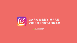 Selesai, kita sudah berhasil menyimpan video instagram yang kita inginkan. 5 Cara Menyimpan Video Instagram Ke Galeri Dengan Mudah