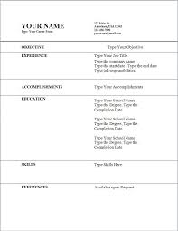 Free Resume Templates   Job Sample Wordpad Cv Template Regarding         Exciting Free Resume Sample Examples Of Resumes  