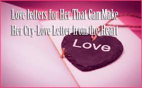 her cry love letter