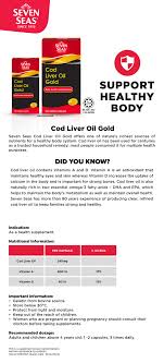 seven seas cod liver oil gold 100