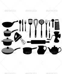kitchen utensils by laschi graphicriver