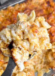 southern baked homemade macaroni and