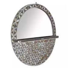 Pearl Round Mirror Frame