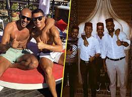 Cristiano ronaldo in the arms of friend badr hari it was also claimed that ronaldo has had cosmetic surgery on his nose. When Hari Met Ronaldo Cristiano In Rumored Gay Relationship With Moroccan Kickboxing Champ Al Bawaba