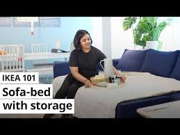ikea 101 sofa bed with storage you