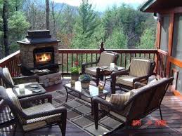Ga Deck Fireplace Patio Deck Designs