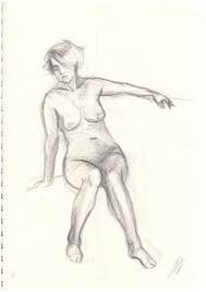 Any other body shape is either a mix of two body shapes or a synonym of the five body shapes. Sketch Of Human Body Woman 26 Drawing By Margaryta Verkhovets Saatchi Art