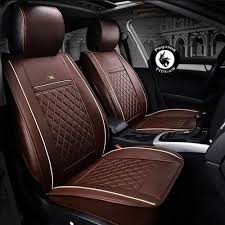 Wheller Pu Leather Skoda Car Seat Cover