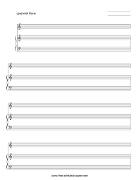 blank sheets free printable paper