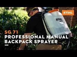 sg 71 professional backpack sprayer