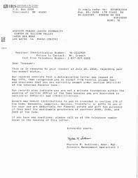 non profit tax determination letter