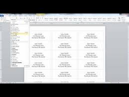 With your word document open, go to the top of screen and click mailings > labels > options. How To Insert An Image Into A Label Template Sheet In Word Youtube Create Labels Printing Labels Label Templates