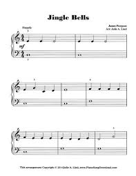 In this very easy piano tutorial, you will learn how to play the christmas song, jingle bells on piano and keyboard. Jingle Bells Easy Piano Sheet Music Free Printable Easy Piano Sheet Music Piano Sheet Music Free Jingle Bells Sheet Music