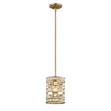 Elevate your space with this polished transitional fixture. Gold Mini Pendant Lighting Ceiling Lighting Fixtures