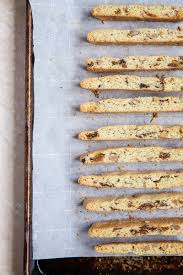 To a bowl, add almond meal, rice flour, sliced almonds, sugar, tapioca starch, baking powder, and salt. Almond Flour Biscotti With Figs Italian Cantucci Vintage Mixer