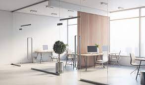 Glass Walls And Doors In An Office