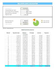 Loan Amortization Simple Schedule Excel Repayment Calculator Extra