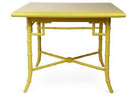 Paint A Vintage Faux Bamboo Table