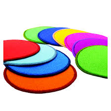 er rainbow carpet discs 33cm diameter