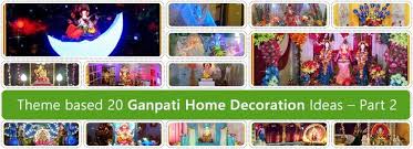 20 ganpati home decoration ideas