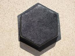 6 hexagon driveway paver patio molds