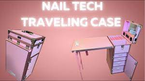 traveling nail tech case traveling