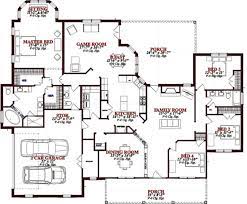 Southern Style House Plan 5 Beds 3