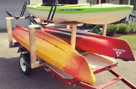 I designed the rack so that it can be attached to the roof of my car using standard ratcheting straps before i built this rack, my best solution for hauling my kayak to the river was just to strap the kayak itself to the roof of my car. The Diy Kayak Trailer That Saves Your Back And Budget Hiking Earth