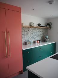 colourful 1930s kitchen renovation