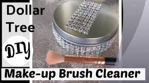 dollar tree diy makeup brush cleaner