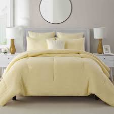 hanson 6pc comforter set yellow king