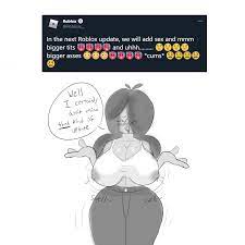 explicit, artist:cosmiccrunch, roblox, robloxian, 1girl, areolae, ass  expansion, big breasts, black hair, black pants, blush, bra, breast  expansion, breasts, cleavage, closed eyes, clothed, clothed female,  clothing, dialogue, english text, eyebrows ...