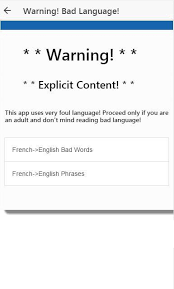 But i got through the review, for all their latin and french; French Bad Words For Android Apk Download
