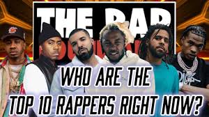 who are the top 10 rappers right now